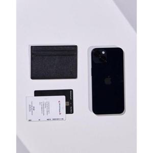 선물포장  (DBHO5F728N2) 발렌시아 네이비 단카드지갑