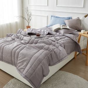 [르헤브] 뉴레이지 고밀도 피치스킨 사계절 이불패드세트SS