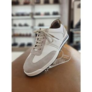 금강제화 남성 로렐 경량 쿠션 화이트 스니커즈 LAUOXS4044MF9(구두헤라증정)