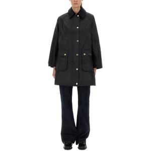 바버 블루 왁스드 코튼 코트 LWX1404 LWXNY92