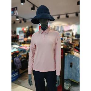 콜핑 세이브존05 (여성) 봄 가을 골지 조직감 하이쿨 긴팔 카라 티셔츠 마리므 KWT0487W