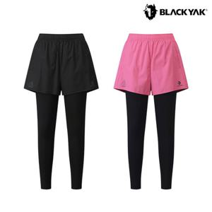 블랙야크 여성 트레일러닝 레깅스쇼츠 반바지 러닝복 마라톤복장 1BYHPFU501