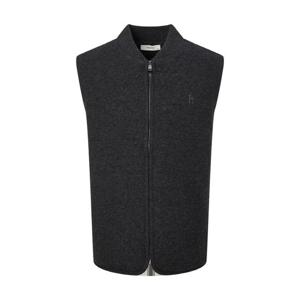 헤지스  25FW  남성 울 니트 패딩 베스트 HZSW5D332CG