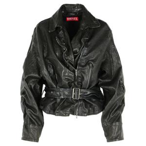 디젤 가죽 자켓 A20741 0SLCW9XX Black