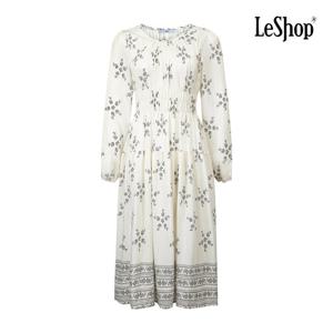 [르샵]스모크 밴딩 보헤미안 패턴 원피스 BP9OP003A