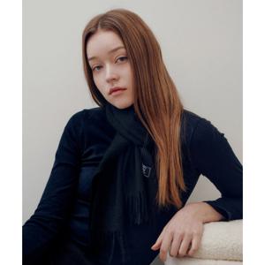 루이까또즈 브렌트솔리드 머플러 블랙 2DMW819BL