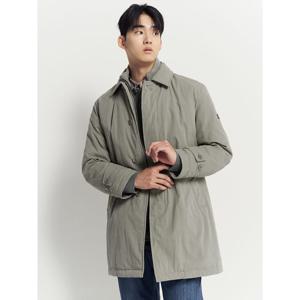 [빈폴멘] 니트 인셋 다운 코트  카키 (BC4X30OD3H)