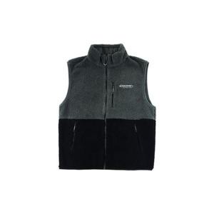 디스커버리 공용 테크플리스 컬러블럭 베스트 DXSS83036-DGS