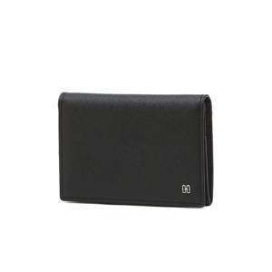 [닥스핸드백] 네이비 DD로고 소가죽 카드지갑 DBHO6E725N2