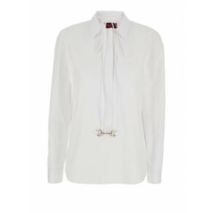 [GUCCI] 라프리마 여성 셔츠 831912 Z8B2P9000 화이트 /14