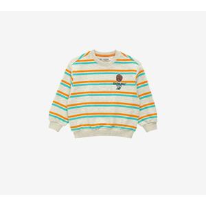 뉴발란스 키즈 Baseball 스트라이프 스웻셔츠 B1 NK9CF4401U 33