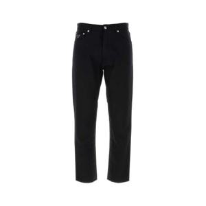 26 SS 프라다 로고 패치 스트레이트 레그 벨트로프 코튼 진 GEP371SOOO1ZFB