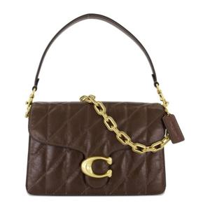 코치 퀼티드 가죽 체인 태비 숄더 백 CAF55B4MPL B4MPL