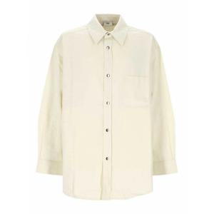 [AUTRY] 라프리마 남성 셔츠 오버셔츠 Cream OJPXC7CS /8