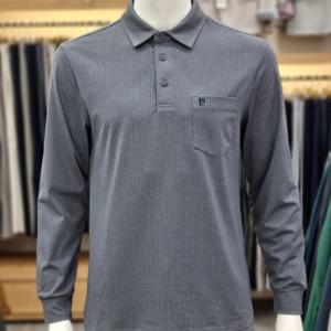 [피에르가르뎅]가을겨울 헤링본 프린트 카라티셔츠PPTS340638_SH