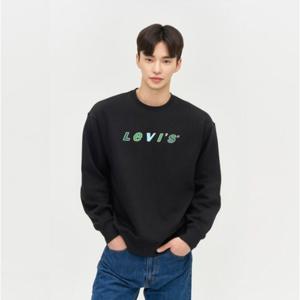 [리바이스]릴렉스 그래픽 크루넥 스웨트셔츠 (38712-0174)_DG