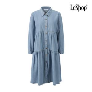 [르샵]카라넥 데님 캉캉 원피스 BPAOP009A