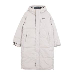 M 휠라패딩 KQC FS2DJG4105X-GRE 공용 스트레치 구스 롱패딩