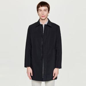 헤지스  25FW  남성 베이직 구스다운 맥코트 HZCO5D461BK