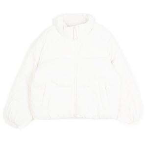 휠라패딩 KQC FS2DJG4152F-CRM 여성 베이직 스텐넥 패딩