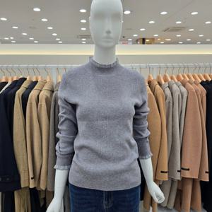 [숲]프릴넥 반목 골지 니트 SOBRLKT4 35