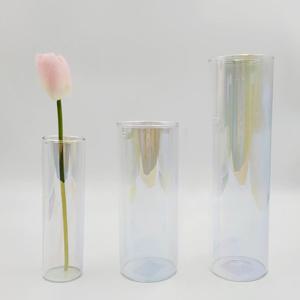 오로라 내열 유리 화병 중/꽃병/감성소품 꽃병 화병 유리병