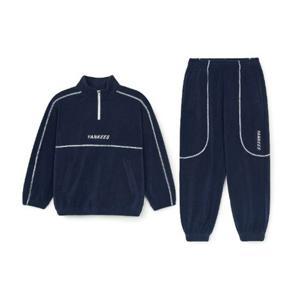 MLB키즈트레이닝세트 NQK 7AS2R0246-50NYS 데일리 아웃도어 폴라플리스 맨투맨 셋업 뉴욕양키스