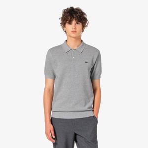 [라코스테공식] 남성 변형 피케 반팔 스웨터 폴로셔츠 PH579E-55N CCA