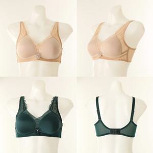 [비너스] 오르화 직조몰드 노와이어 브라AB컵 2종택1 [OBR3851A_B]