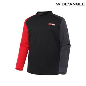 [와이드앵글] WMW23101Z1 PF 블럭킹 라운드 패딩 아노락 M (Black)