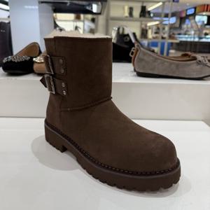 [탠디] 여성 리얼양모 앵클부츠 (4CM) G25422 BROWN