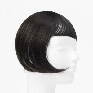 내추럴블랙 사이드뱅 앞머리 정수리 가발 부분가발