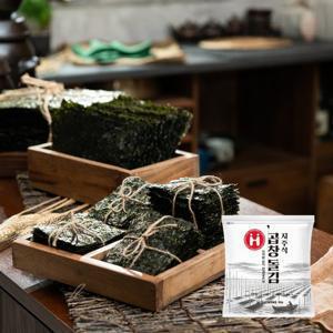 [25년햇김]해농 세번 구운 지주식 곱창돌김 100매