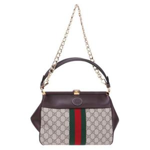 [구찌] GG 수프림 버고 스몰 탑 핸들백 / 726428 FABG8 9887