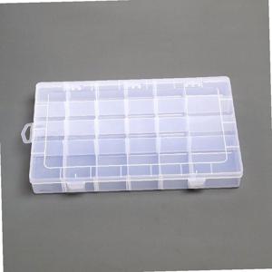 칸칸 수납함 멀티박스(24칸) 투명 수납정리함