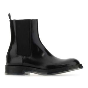 알렉산더맥퀸 블랙 가죽 플로트 앵클 부츠 794479WIFW2  1256