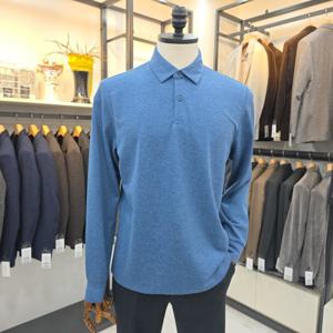 [트레몰로]남성 봄여름용 긴팔 카라티셔츠 NAL6S55140154