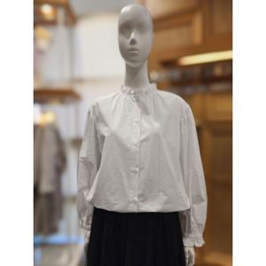 [플라스틱아일랜드]MARIO플라스틱아일랜드 베이직프릴블라우스 PQ7WB862