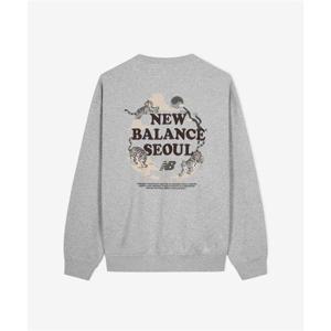 뉴발란스 NBNCF4A033 UNI NB 서울 타이거 익스클루시브 맨투맨 (GRAY) NBNCF4A033_AC 257366