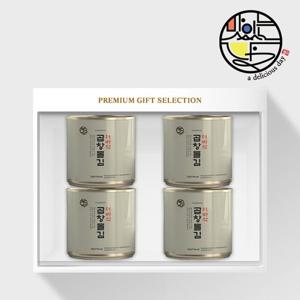 [맛있는날]더 바삭 곱창돌김 세트/캔김 35g4EA/부직포가방+카톤박스