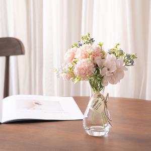 수국 알륨 조화 화병 set 25cm (DIY) 인테리어 꽃 테이블 장식 소품 꾸미기