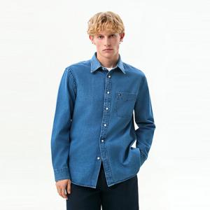 [공식][타미힐피거] [Regular fit] 레귤러 데님 셔츠 (T12G0WSH380MT11A4)