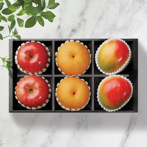 [2월4일 순차출고] 프리미엄 3종 과일 혼합 선물세트 (사과2,배2,애플망고2)