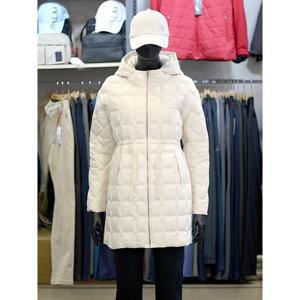 팜스프링스 세이브존03 팜스프링스 여성 골프 겨울 사각 후드 덕 하프 패딩 점퍼 AQSWDL244657A