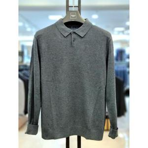 바쏘옴므 세이브존03 바쏘옴므 24FW 울혼방 와플니트 카라티 WSAGY3WT40AA