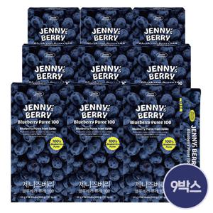 제니즈베리 스페인산 블루베리 퓨레 9박스
