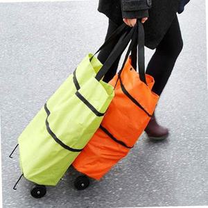 아이디어 휴대용 장바구니 접이식 시장바구니 핸드 카