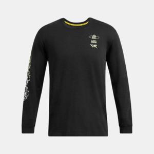 언더아머긴팔티 BQK 1387109-001 남성 커리 버비이지 헤비웨이트 긴팔