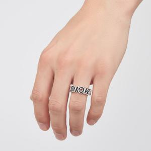 DIOR ITALIC 체인 링크 반지 (R2171HOMST 992)