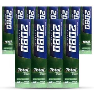 2080 시그니처 토탈 그린 후레쉬민트 치약 120g 4개입 3개